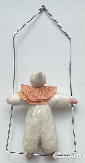 Ватные елочные игрушки СССР