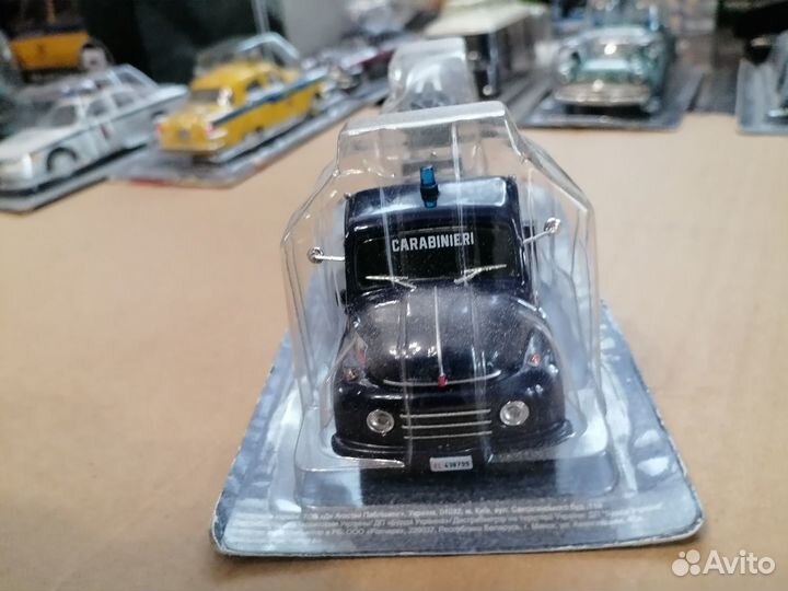 Полицейские Машины Мира №65 - Fiat 615 Carabinieri