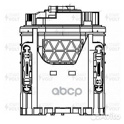 Модуль топливного насоса для а/м vag golf iii