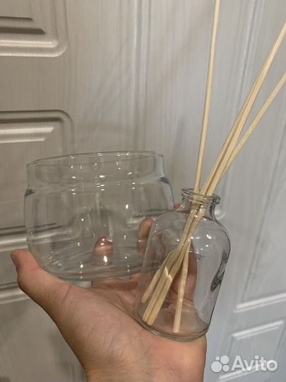 Банки стеклянные для декора