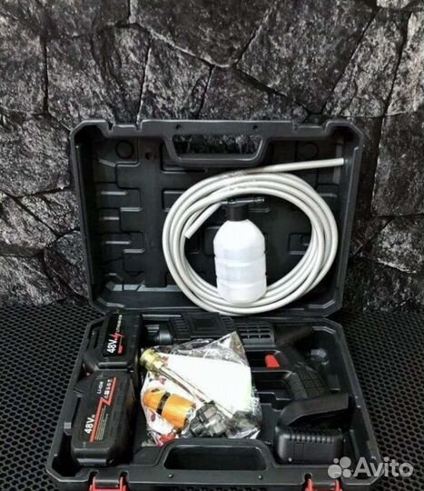 Аккумуляторная мойка высокого давления