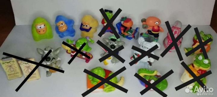 Игрушки Киндер 90е и 00е г