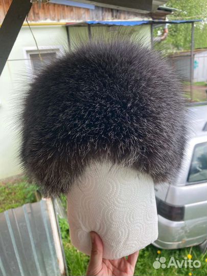 Шапка из песца