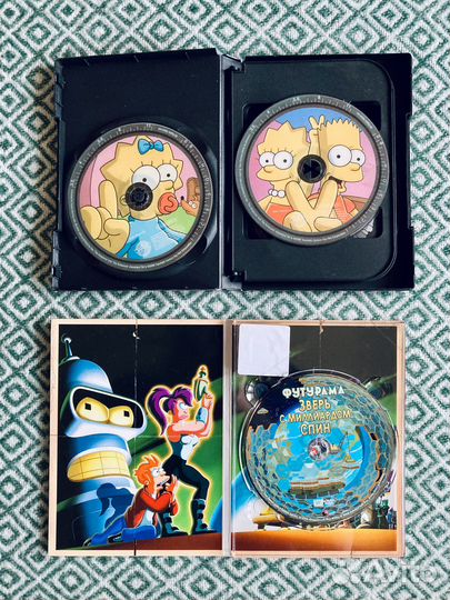 Симпсоны, Футурама DVD