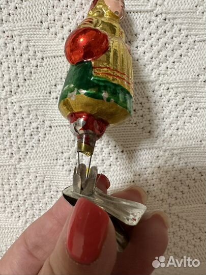Елочные игрушки СССР на прищепке