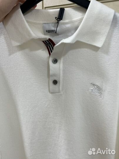 Мужской свитер Burberry белый