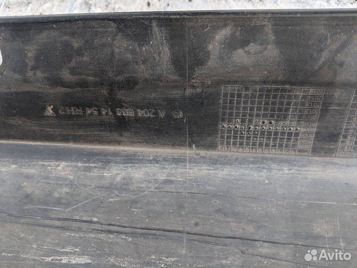 Накладка на порог правая Mercedes-Benz C-Класс