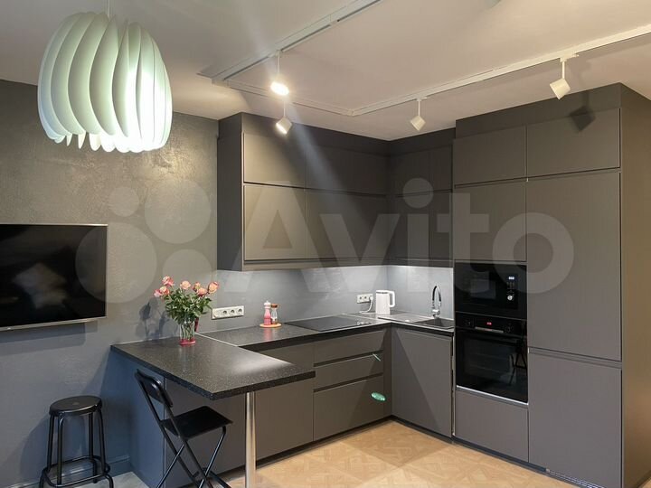 1-к. апартаменты, 50 м², 4/6 эт.