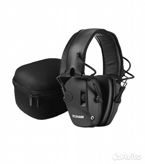 Наушники активные zohan EM054, NRR 22dB Black с ке