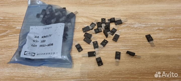 Стабилизатор напряжения NJM 317 F