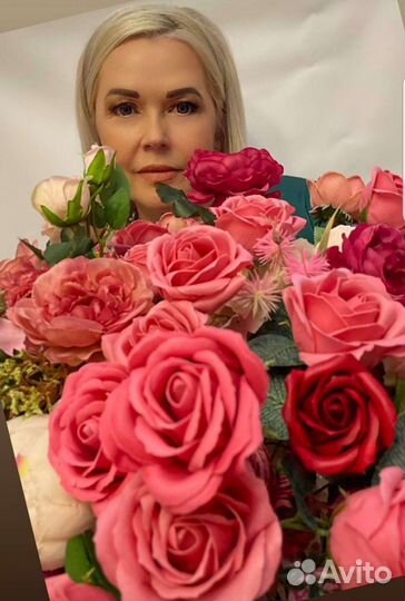 Мыльные букеты