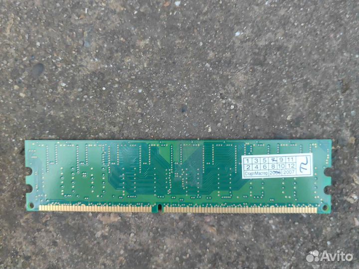 Оперативная память 512мб DDR 400HMz CL3