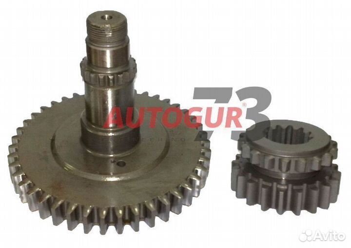 Шестерни понижающие рк УАЗ н/о с понижением 2,5