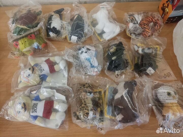 Игрушки из хеппи мил макдоналдс