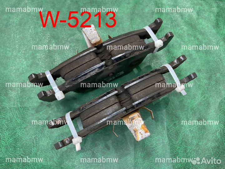 Колодки передние jurid BMW E39 E38 E53 X5