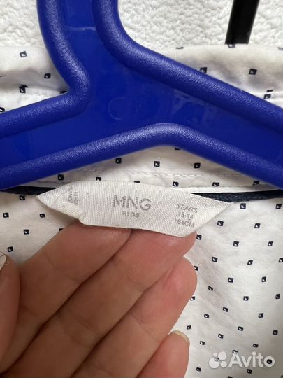 Рубашка хлопок 158 Манго