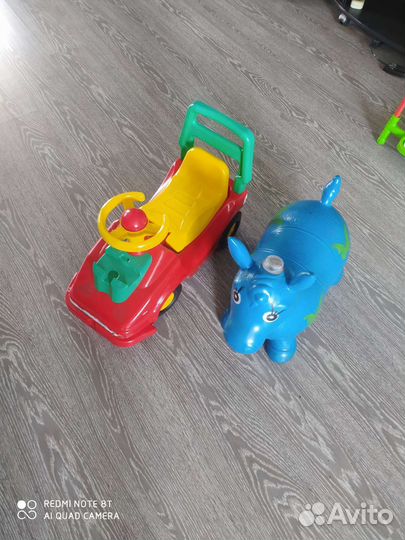 Игрушка бегемот