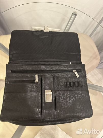 Мужской кожаный портфель dr koffer