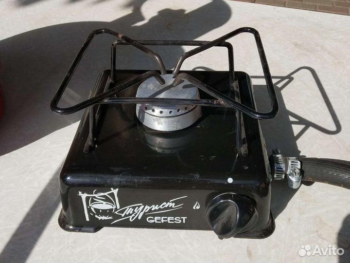 Плита газовая туристическая пгт 1