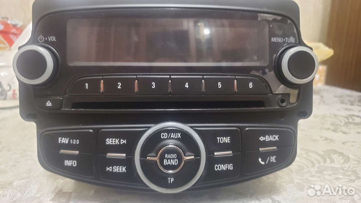 Штатная магнитола chevrolet cruze рест