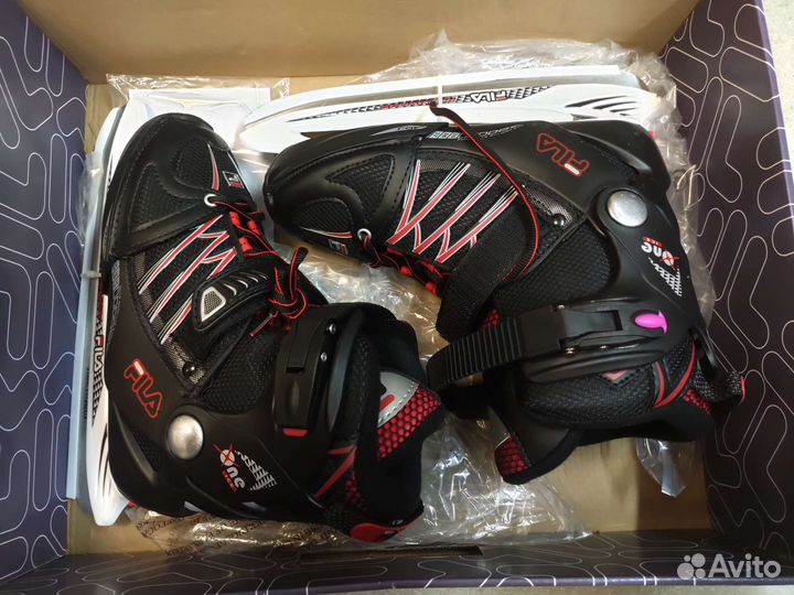 Коньки Fila X-One Ice раздвижные 35-38 Новые