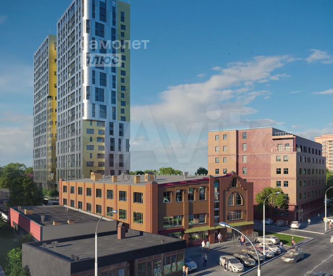 Квартира-студия, 29,5 м², 3/25 эт.