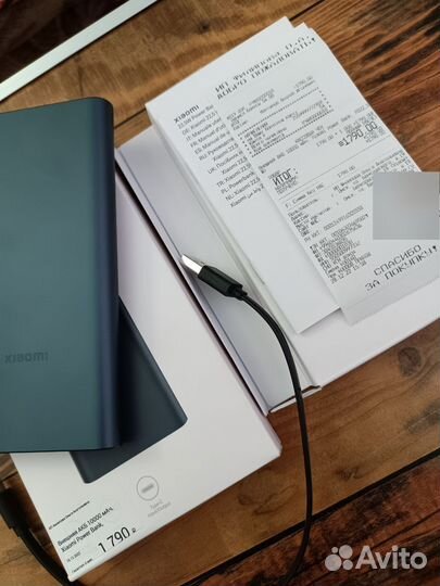 Xiaomi аккумулятор 22.5W Power Bank 10000 синий