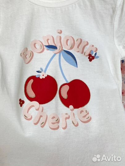Футболка c&a девочке 92 98 104 новая