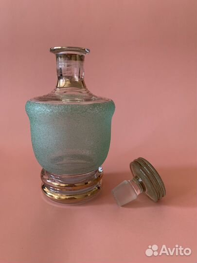 Графин стекло позолота