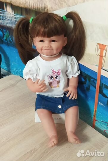 Комплект одежды на куклу реборн 55 см