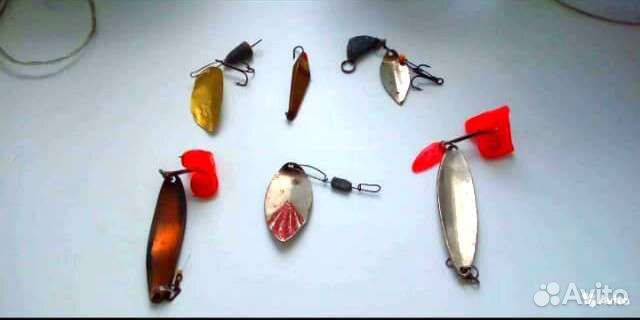 Рыболовные блёсна,грузило, тройничок СССР