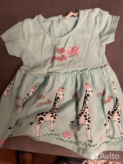 Пакет детских вещей на девочку 86 размер