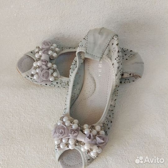 Балетки детские, размер 33 /Летние сандали