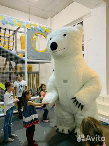 Белый мишка поздравление