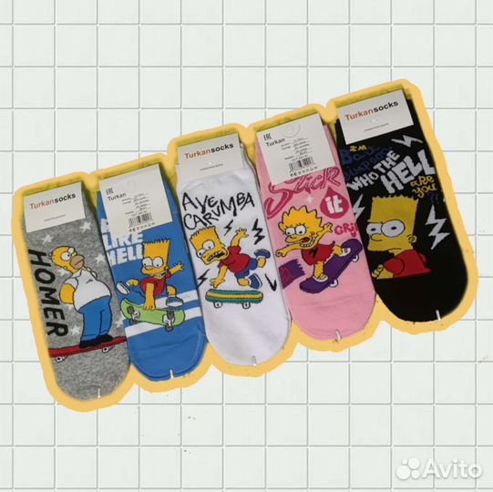 Бомбические носки Симпсоны