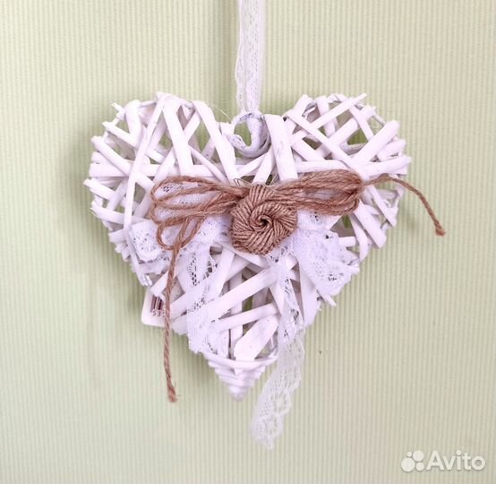 Декоративное подвесное украшение Сердце