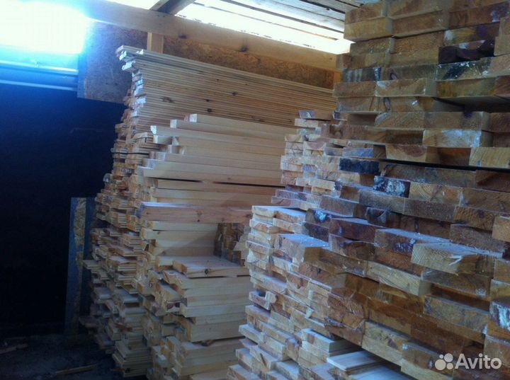 Пиломатериалы для строительства и отделки: доска, брус сосна