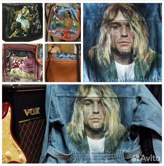 Роспись одежды, custom вещей и сумок