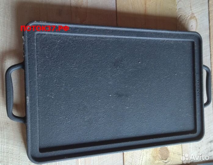 Решетка жаровня, гриль-противень, чугунный
