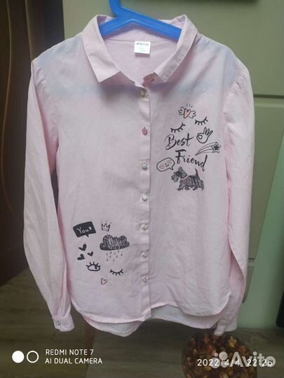 Рубашка для девочки