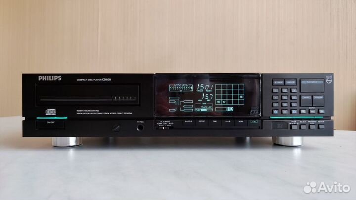 Philips CD 880 CDM-1 Mk2, TDA 1541A, 220 Вольт