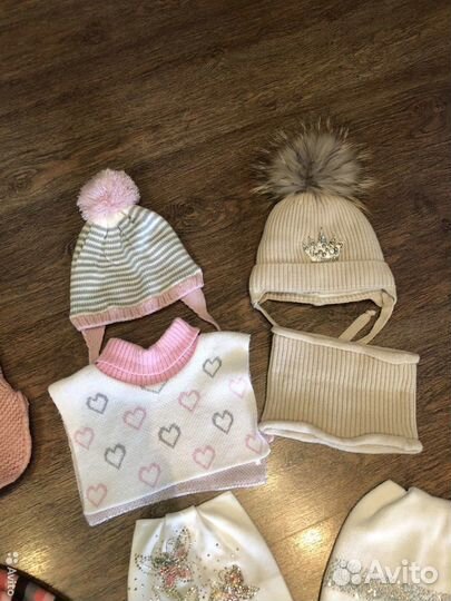 Шапки детские для девочки