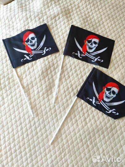 Набор для пиратского дня рождения,смотри все фото