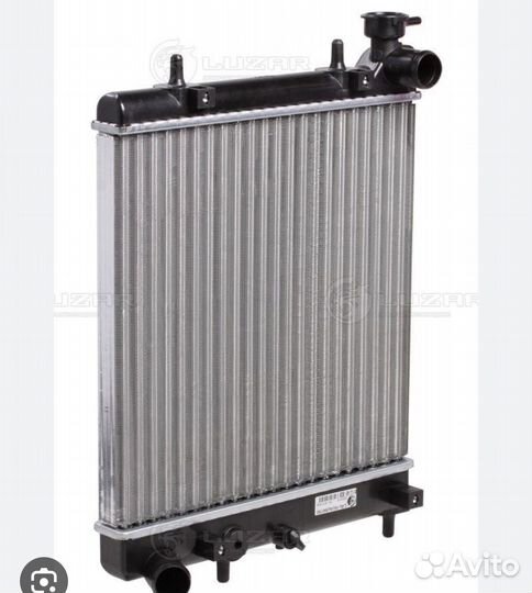 Радиатор охлаждения на hyundai accent