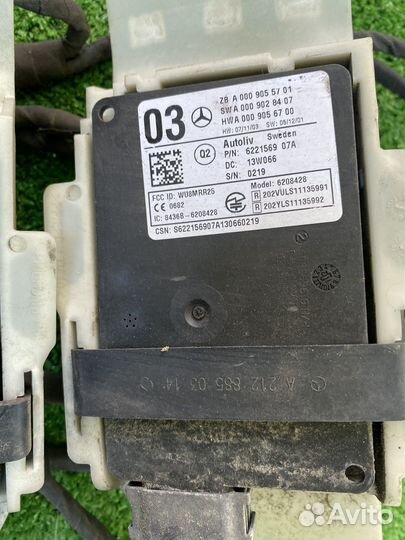 Радарный датчик mercedes комплект