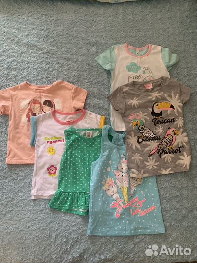 Вещи пакетом на девочку 2 года