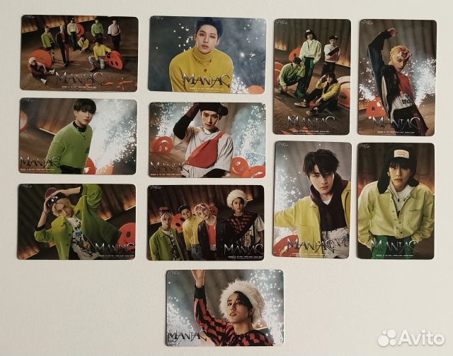 Карты kpop Stray Kids