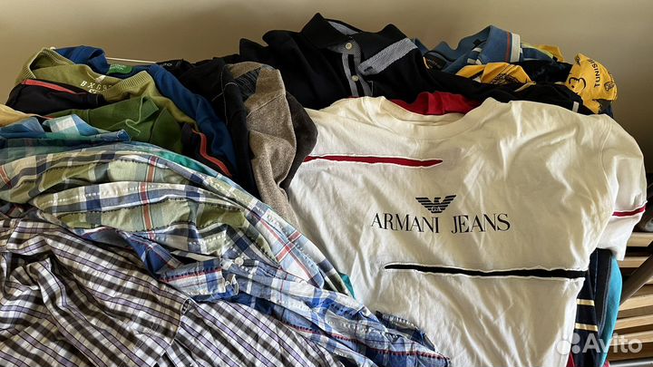 Мужская одежда пакетом