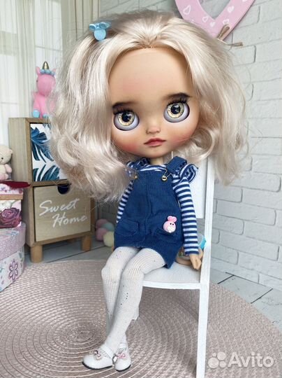 Кукла Блайз блонд каре