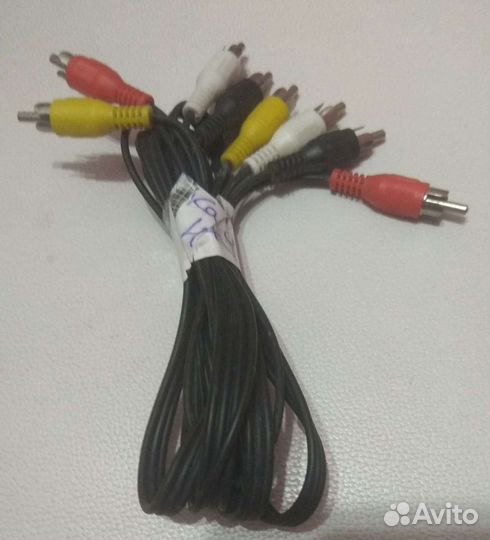 Кабель тюльпан 4+4